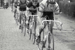 Dietrich "Didi Thurau" vor Michel Pollentier und Jan Raas HET VOLK 1978